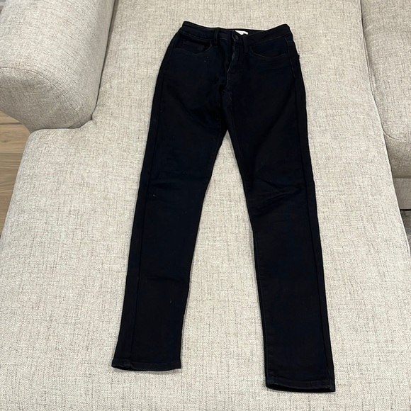 Women’s Black High Waisted Jeans - Picture 1 of 5